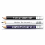 5881 Golfer's Wooden Pencil with an Eraser 